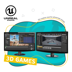 Unreal Engine 4. Игровой движок - КИБЕРшкола программирования для детей, компьютерные курсы для школьников, начинающих и подростков - KIBERone г. Киров