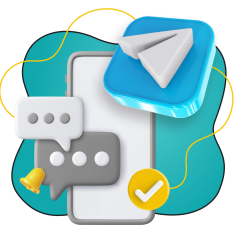 Создание Mini App для Telegram - КИБЕРшкола программирования для детей, компьютерные курсы для школьников, начинающих и подростков - KIBERone г. Киров