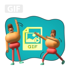 Gif-анимация - КИБЕРшкола программирования для детей, компьютерные курсы для школьников, начинающих и подростков - KIBERone г. Киров