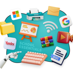 Цифровая база для школьника - КИБЕРшкола программирования для детей, компьютерные курсы для школьников, начинающих и подростков - KIBERone г. Киров