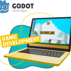 Godot.  Основа создания легендарных игр - КИБЕРшкола программирования для детей, компьютерные курсы для школьников, начинающих и подростков - KIBERone г. Киров