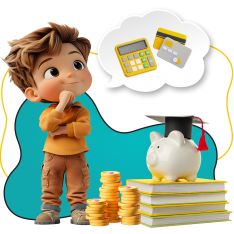 Финансовый интеллект вместе KIBERone - КИБЕРшкола программирования для детей, компьютерные курсы для школьников, начинающих и подростков - KIBERone г. Киров