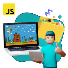 Программирование на JavaScript. Учимся создавать игры! - КИБЕРшкола программирования для детей, компьютерные курсы для школьников, начинающих и подростков - KIBERone г. Киров